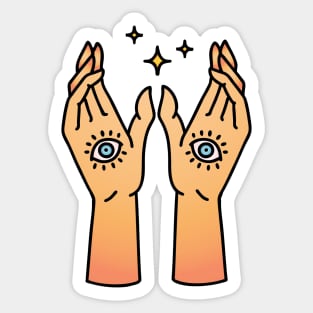 Mystic Hands Sticker